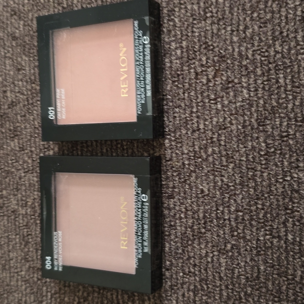 REVLON BRAND WOMEN'S POWDER BLUSH BUNDLE OF 2